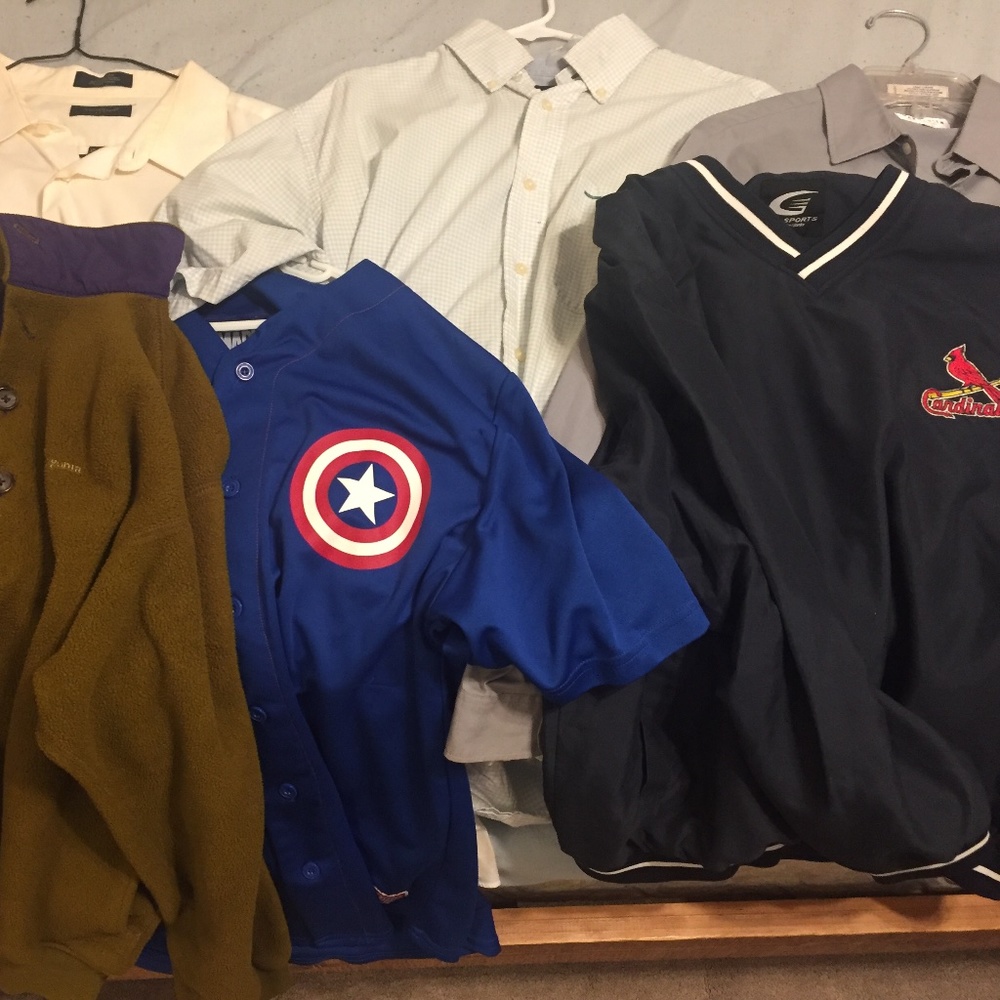 Miscellaneous Medium-X Large Shirts/Long Sleeve